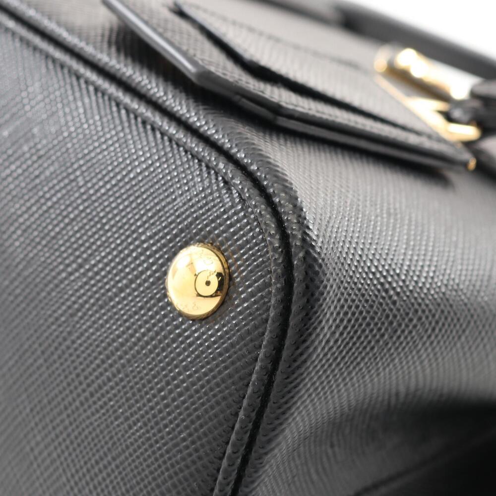Prada SAFFIANO CUIR Handbag Leather Black - Picture 4 of 5